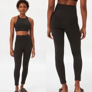 Girlfriend Collective Black Compressive High-Rise Legging 7/8 Size XS NWOT